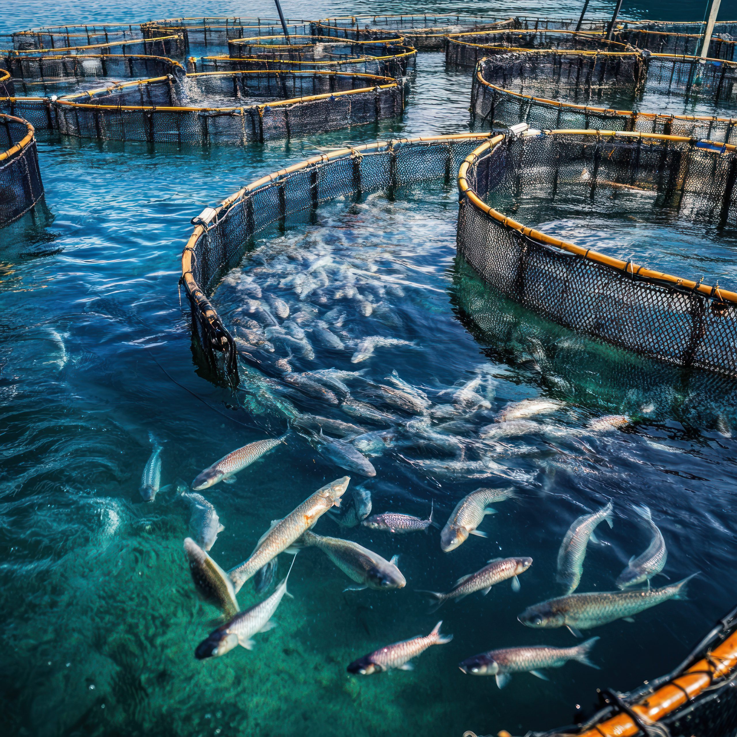 Aquaculture marine — illustration Axintra