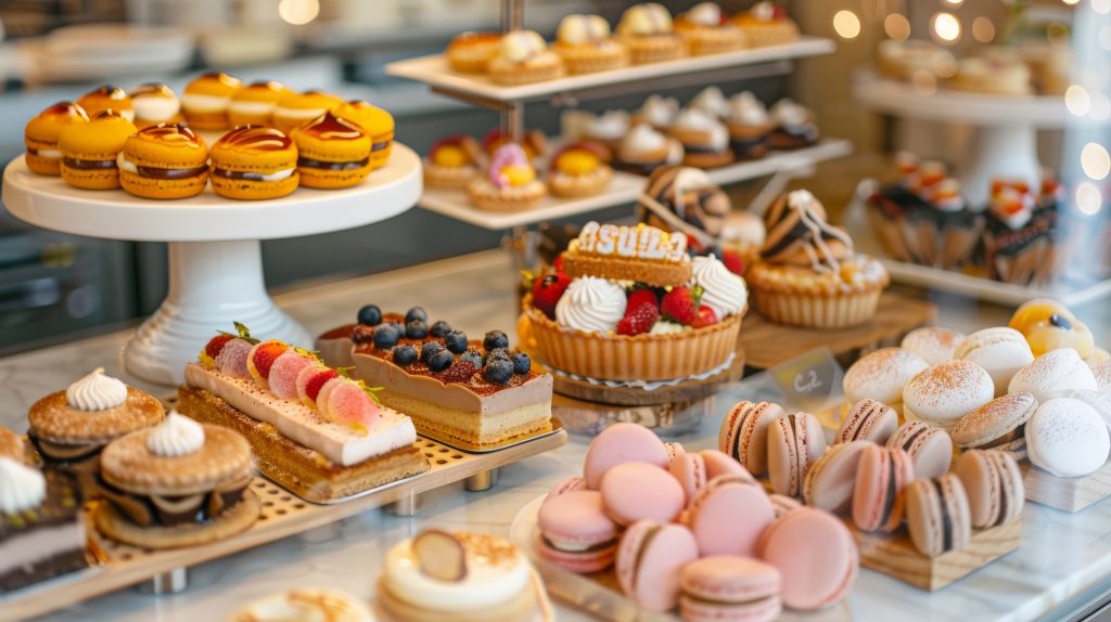 Pâtisserie artisanale — illustration Axintra