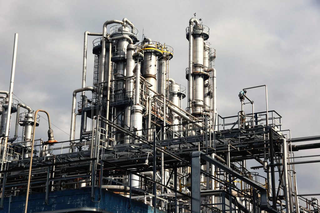 Industrie pétrolière et gazière — illustration Axintra